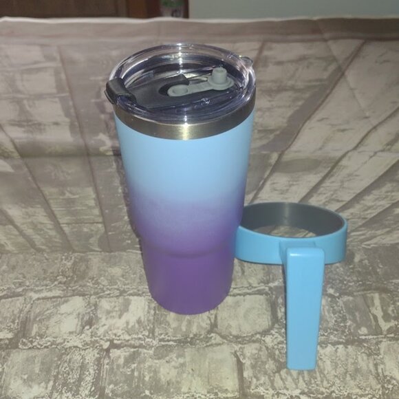 Konokyo 20 oz Travel Tumbler with Handle (Ocean Dream) - Picture 4 of 5